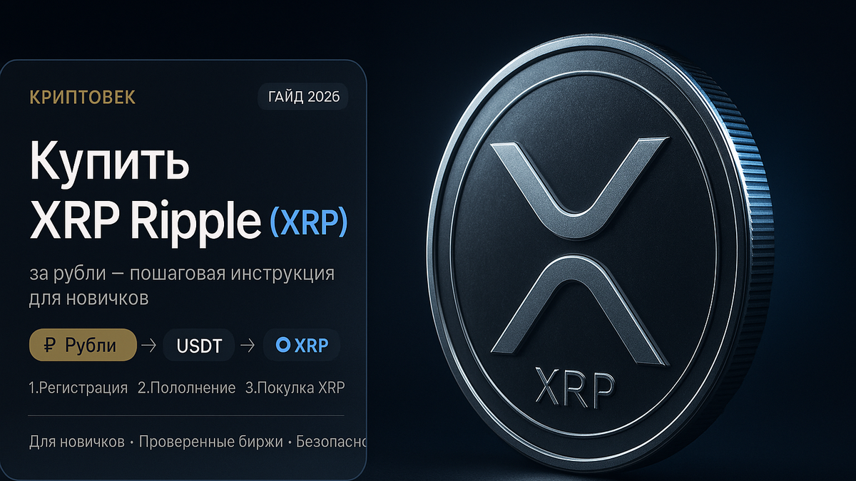 Как купить XRP (Ripple) за рубли в 2026: инструкция и нюанс с тегом